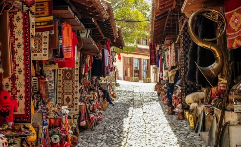 From Tirana: Kruja Castle, Old Bazaar & Sari Salltik View - Kruja Castle and the story of Skanderbeg