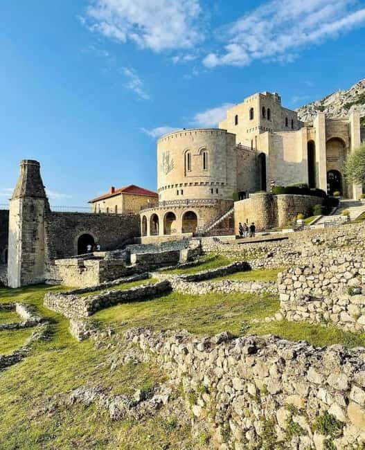 From Tirana/Shkoder: Kruja Castle, Old Bazaar, Sari Salltik - The drive from Tirana, Shkoder, or the airport