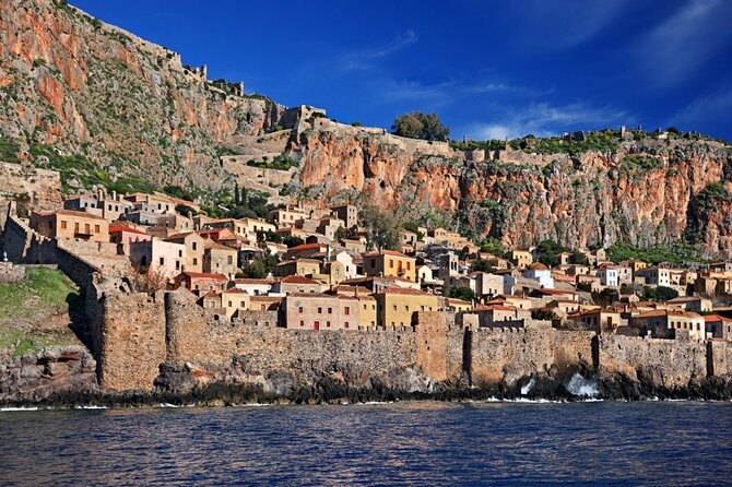 Full Day Private Tour to Monemvasia Medieval Fortress Town and Sparta - The Olive Museum adds a local focus