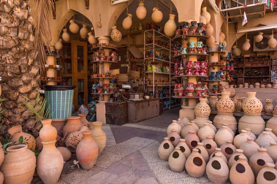 Full-Day Tour in Oman: Enchanting Forts of Nizwa and Jabreen - The road from Muscat through the Hajar Mountains