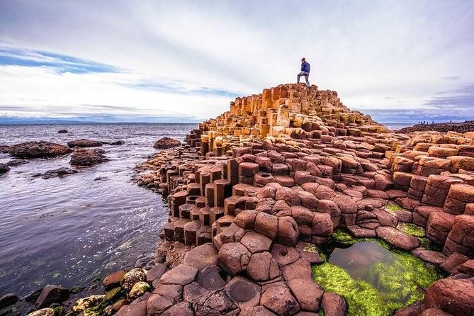Giant's Causeway Tour from Belfast - Luxury Bus + Castles Tour - Portaneevy View Point and the rope bridge warning