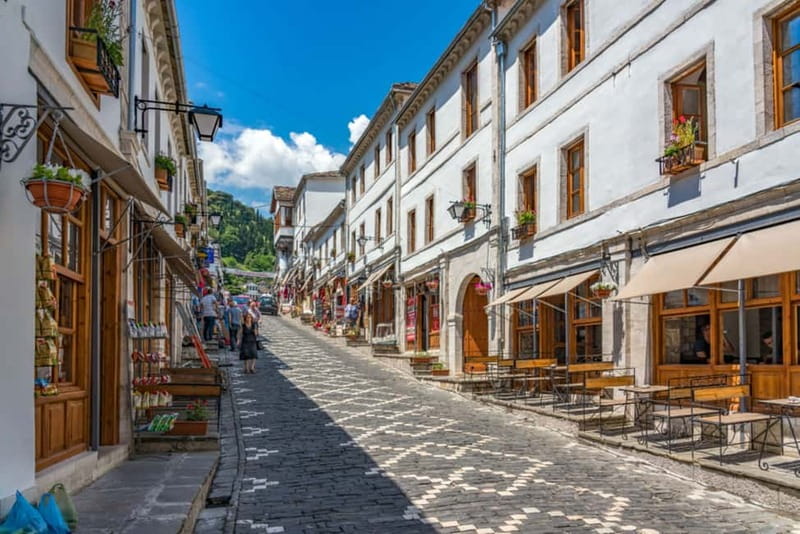 Gjirokaster walking Tour Baazar – The Castle – Zekate house - Climbing toward Argjiro Castle