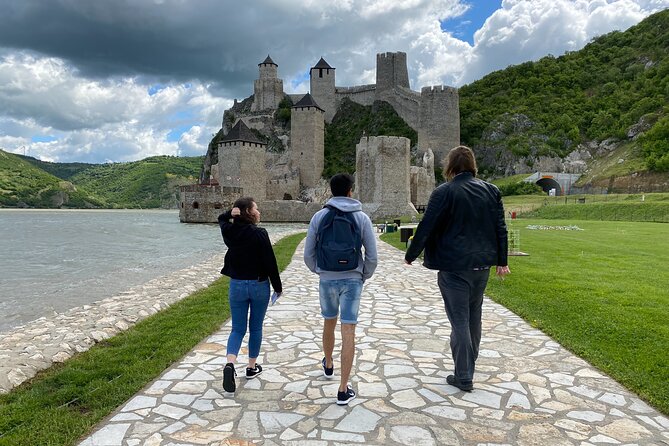 Golubac Fortress w/Iron Gate Speed Boat & Rakija Distillery tour - Entering Golubac Fortress and seeing the Iron Gate