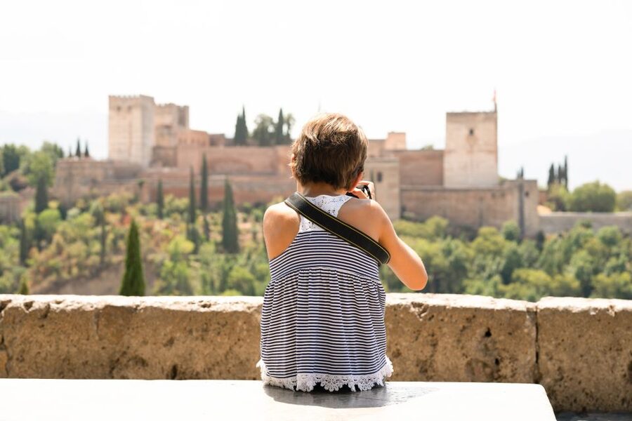 Granada: Alhambra Full Complex & Andalusi Monuments Tickets - Cross the city through the Dobla de Oro route