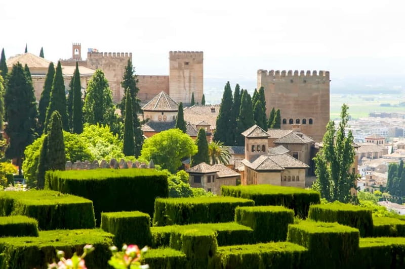 Granada: Alhambra & Gardens Tour w/Nasrid Palaces Option - Alcazaba fortress and the oldest part of the site