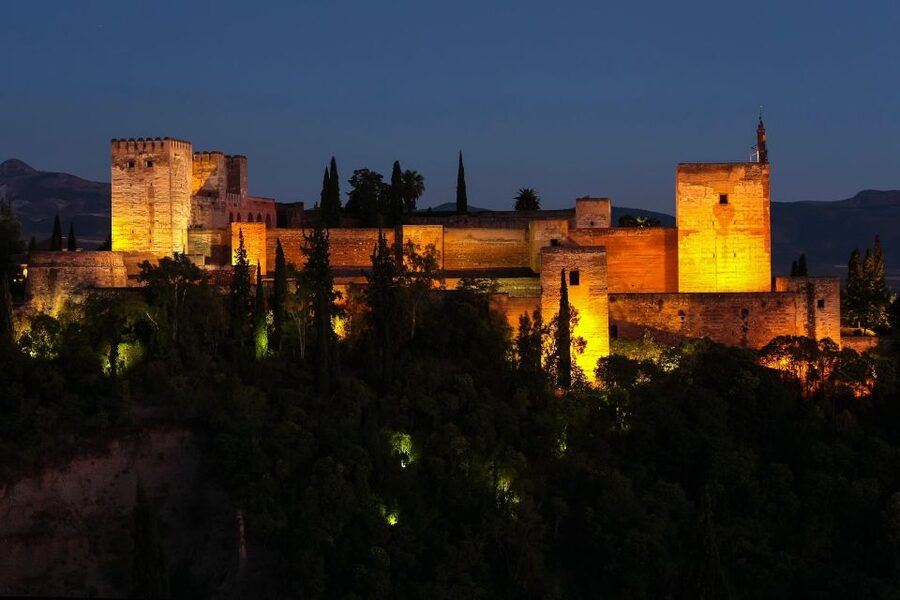 Granada: Alhambra Night Visit Entry Ticket - Entering the Nasrid Palaces