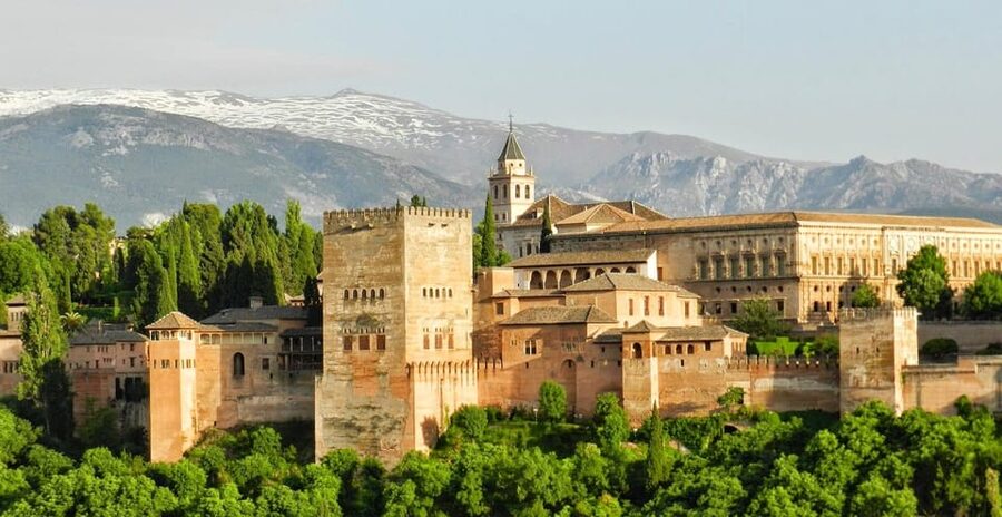 Granada: Tour of Alhambra, Generalife, and Nasrid Palaces - The Alcazaba and Granada from above