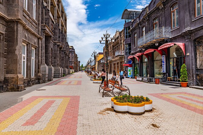 Group Tour: Gyumri (Urban Life museum, Black fortress, old town), Harichavank - Harichavank and its chapel above the canyon