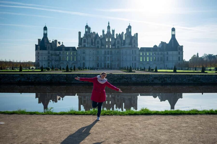 Guided tour of the Château de Chambord - Meeting Sarah at the Château de Chambord
