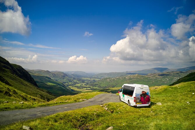 High Adventure Mountain Passes & Muncaster Castle from Windermere - Wrynose Pass and the wild western fells