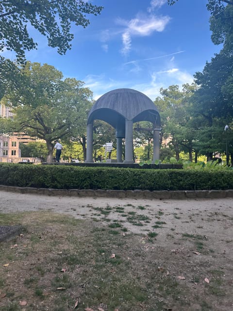 Hiroshima; Hiroshima Peace Memorial Museum and Castle Tour - Reading the memorials across Peace Memorial Park