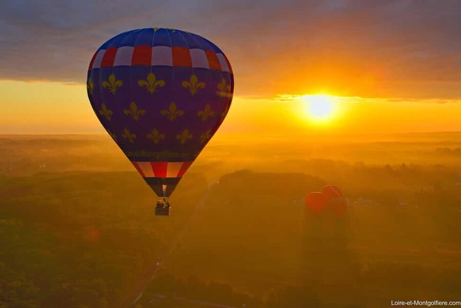 Hot Air Balloon Flight above the Castle of Chenonceau - The pilot and crew make a real difference