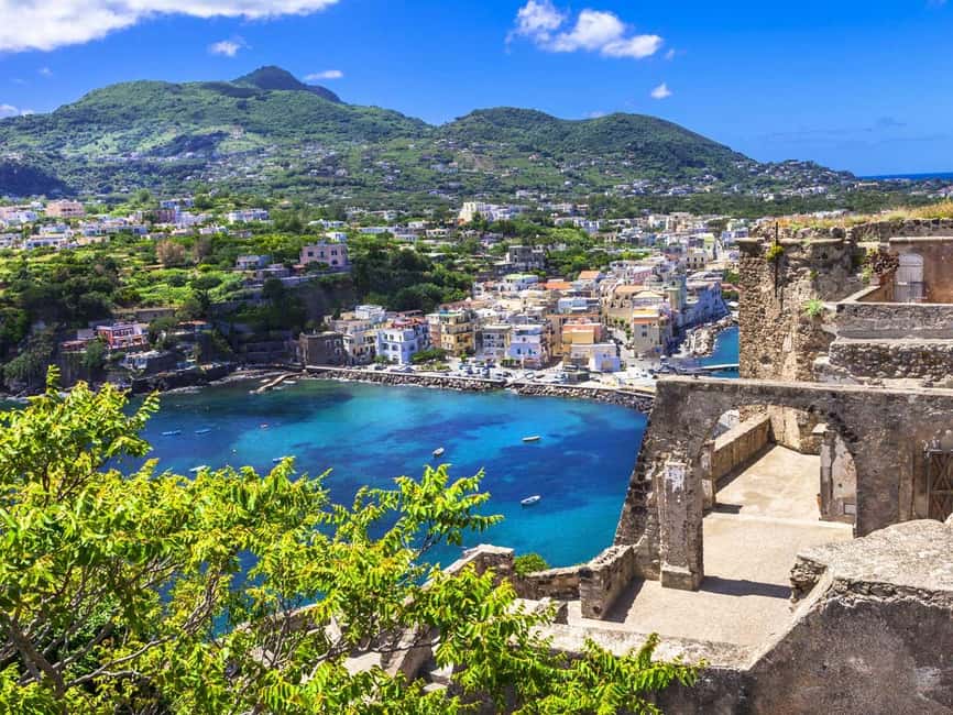 Ischia/Forio: Visit to the Aragonese Castle + Village of Celsa - Small churches, gardens, and stories behind the walls
