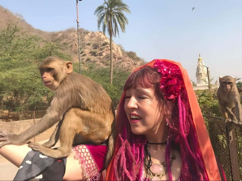 Jaipur: Explore City Sights, Amber Fort & Monkey Temple - Gaitor’s marble memorials