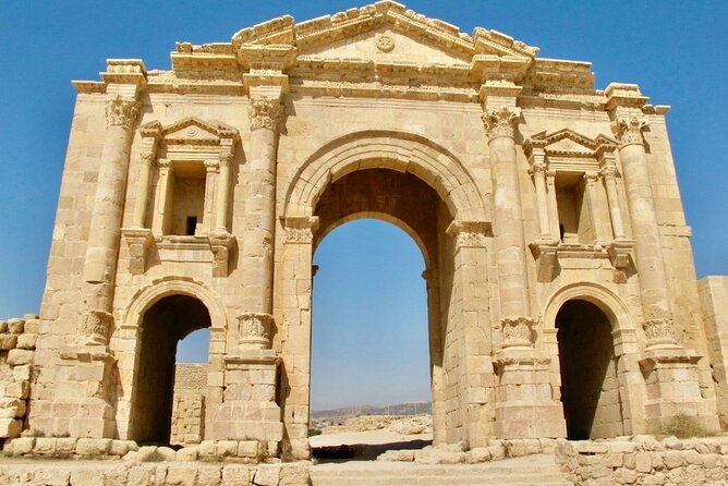 Jerash and Ajloun Castle Full day Tour - Walking into the Roman city of Jerash