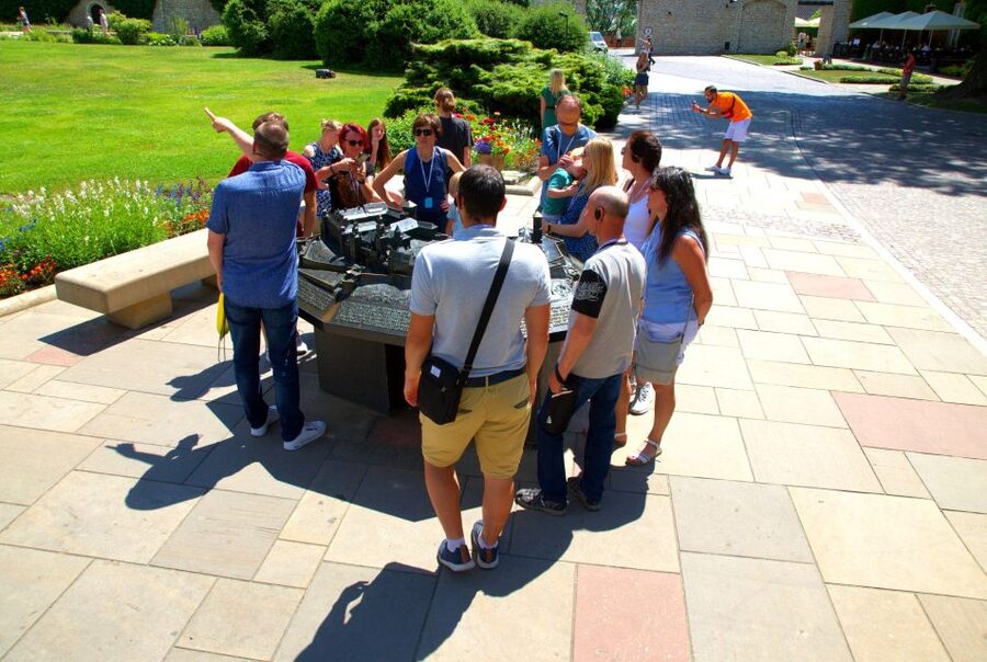 Krakow: Wawel Castle Guided Tour with Entry Tickets - Walking up Wawel Hill and entering the castle
