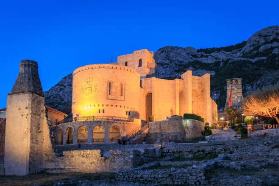 Kruja by Night: Castle & Bazaar Tour from Tirana - Entering Kruja’s Old Bazaar
