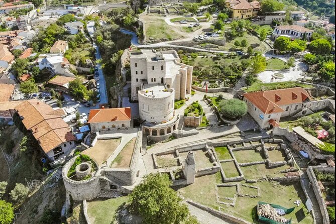 Kruja castle, the old Bazaar & Sarisalltik- Departure from Tirana - Free time for lunch, museums, and shopping