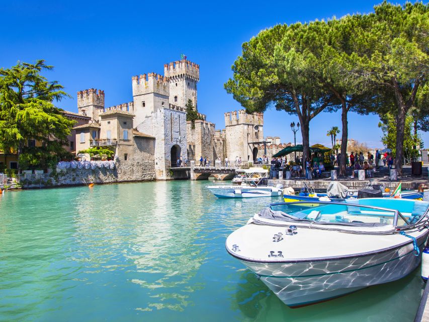 Lake Garda: Historic Castle Cruise with Wine Tasting - Roman ruins at the Grottoes of Catullus