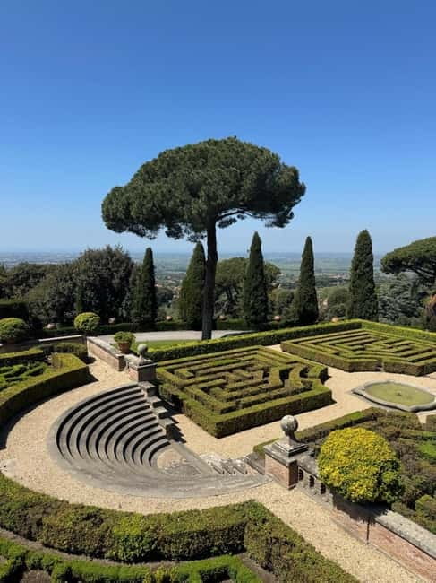Laudato Si: Castel Gandolfo and the Gardens of the Papal Villas - Panoramic terraces above Lake Albano