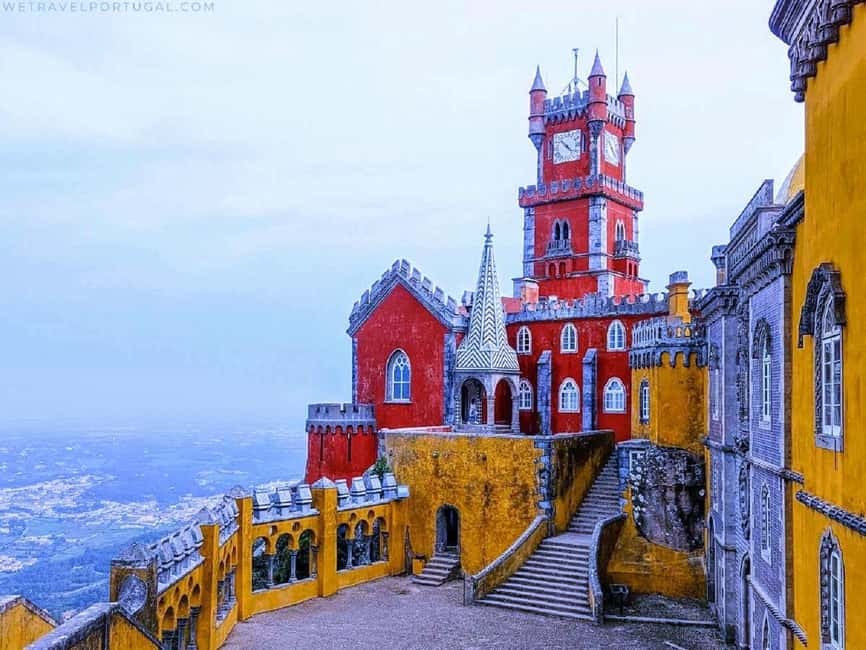 Lisbon: Sintra, Pena, Moorish Castle, Cabo Da Roca & Cascais - Walking the Moorish Castle walls