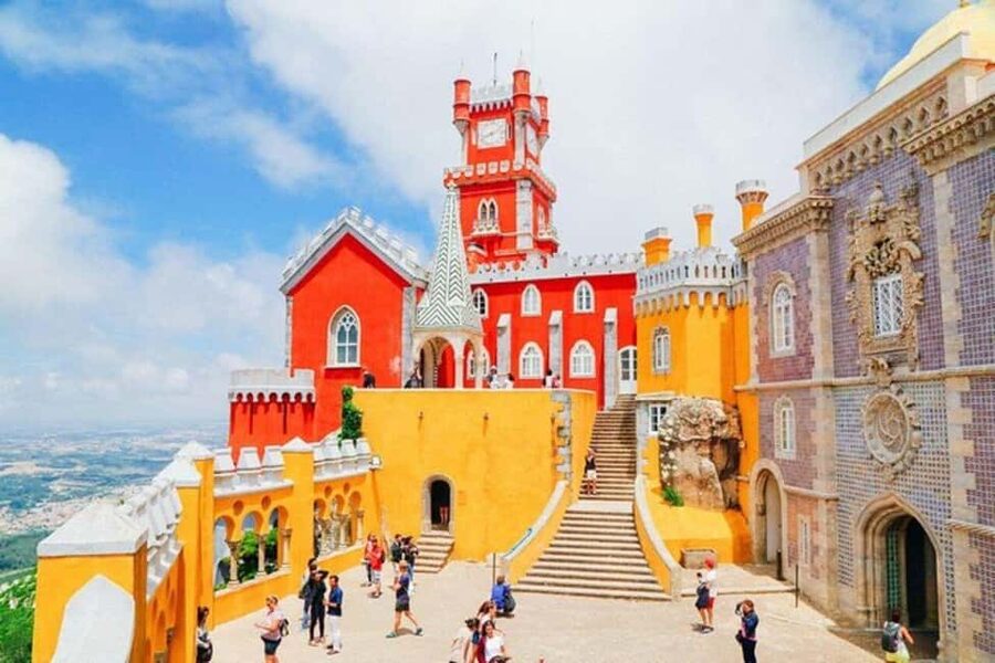 Lisbon: Sintra, Pena, Moorish Castle, Regaleira & Cascais - Moorish Castle: stone walls and big views