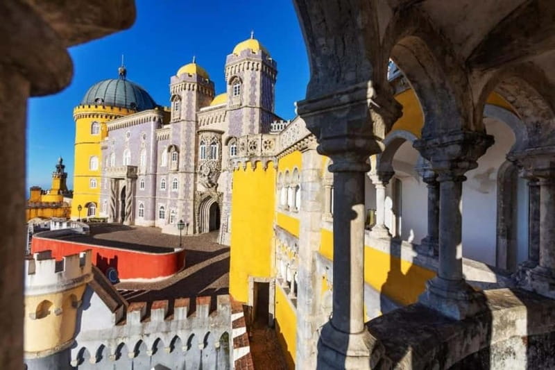 Lisbon: Sintra, Pena Palace, Moorish Castle & Regaleira Tour - The Moorish Castle and its wide-open views
