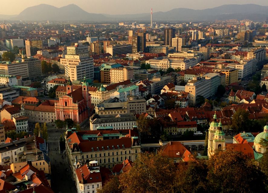 Ljubljana and Ljubljana Castle Sightseeing Tour - Dragon Bridge and the famous Ljubljana dragon