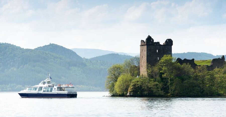 Loch Ness: Urquhart Castle Round-Trip Cruise - Setting out from Clansman Harbour