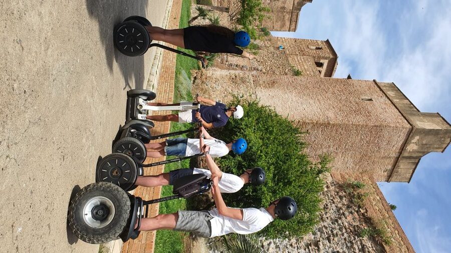 Malaga segway: Panoramic tour of Gibralfaro - Is a Segway really easy to use?