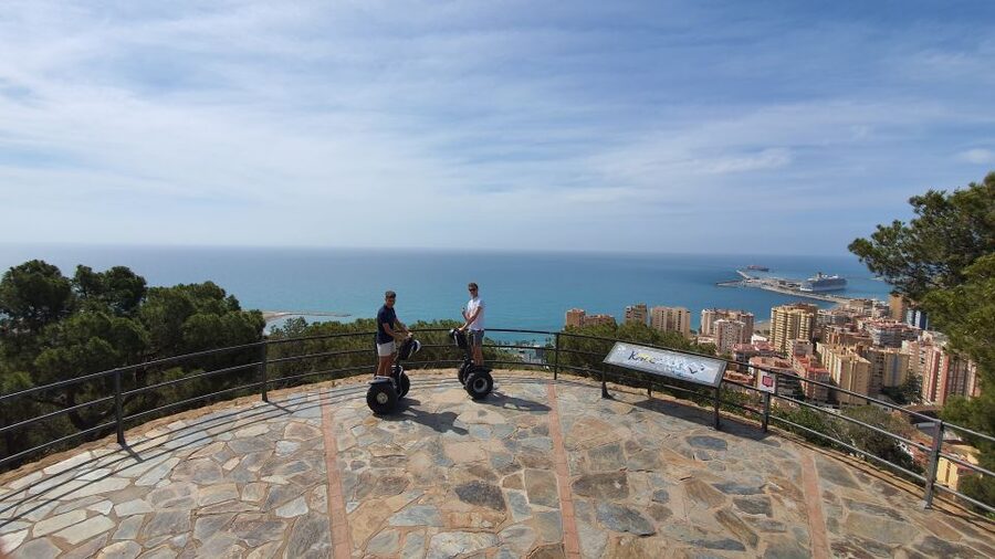 Malaga segway: Panoramic tour of Gibralfaro - The value of $41 per person