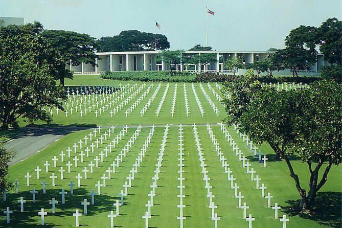 Manila Old and New: Sightseeing Tour Including Intramuros and Fort Santiago - The Manila American Cemetery and Memorial