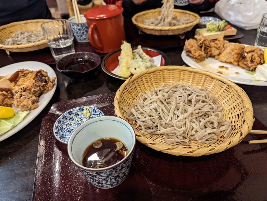 Matsumoto Castle Tour & Soba Noodle Making Workshop - The shared 500-gram soba batch