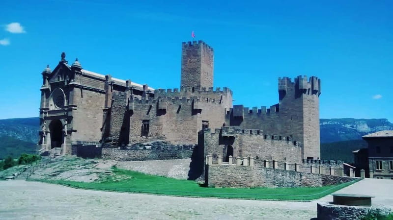 Medieval Route in Navarre: Olite, Ujué, Javier Castle, and Monastery of Leire - Olite Palace and its towers