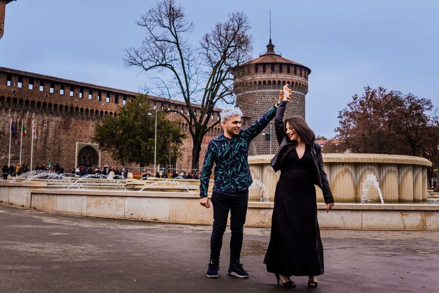 Milan: Professional Photoshoot Outside Sforza Castle - My Take on the Value