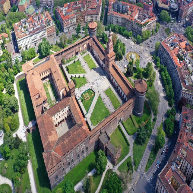 Milan: Skip-the-line Sforza Castle and Museums Private Tour - Entering Through the Castle Courtyards