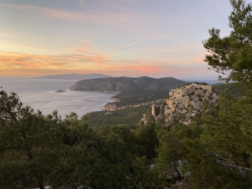 Monolithos: Small Group Hike and Sunset at Monolithos Castle - From Monolithos village to the red-sand bay