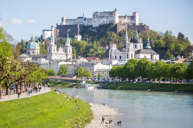 Mozart Concert and Dinner or VIP Dinner at Fortress Salzburg with River Cruise - Riding the funicular to Hohensalzburg Fortress
