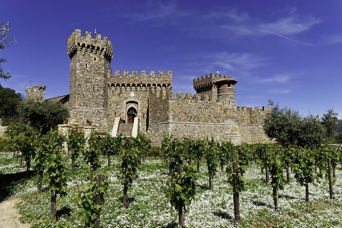 Napa Valley Wine Trolley Castle Tour - Riding Napa in an open-air cable car