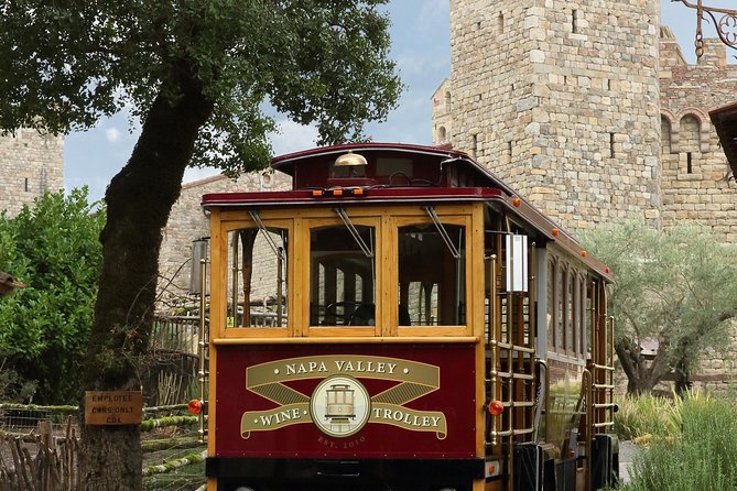 Napa Valley Wine Trolley Castle Tour - The trolley substitution is a real risk