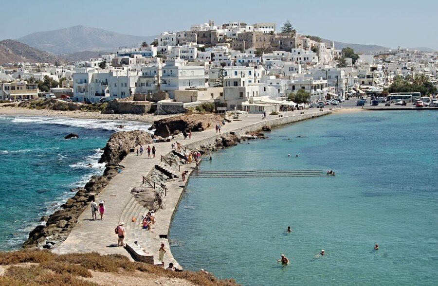 Naxos Castle Walking Tour and Sunset at the Portara - Losing yourself in the Old Market lanes