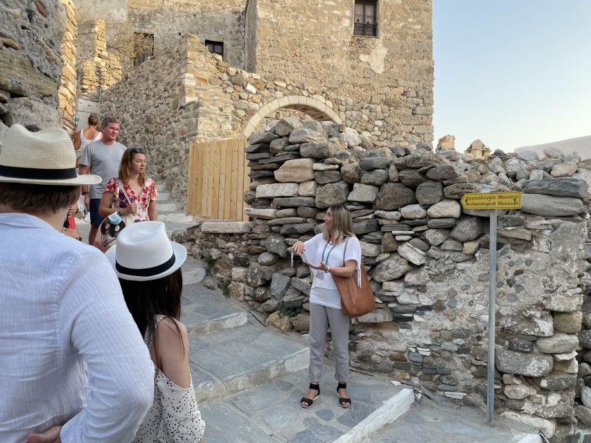 Naxos: Old Town, Castle & Portara Guided Sunset Tour - What the $48.56 price really covers