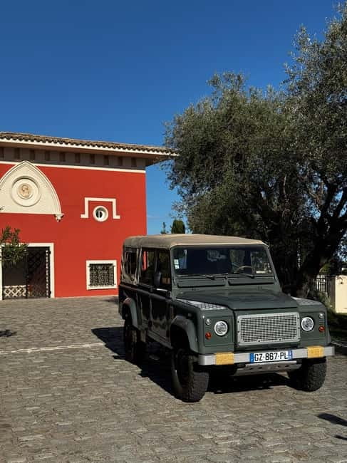 Nice : Wine Tasting at a Historic Château in a Land Rover ! - Is $79 a fair price?