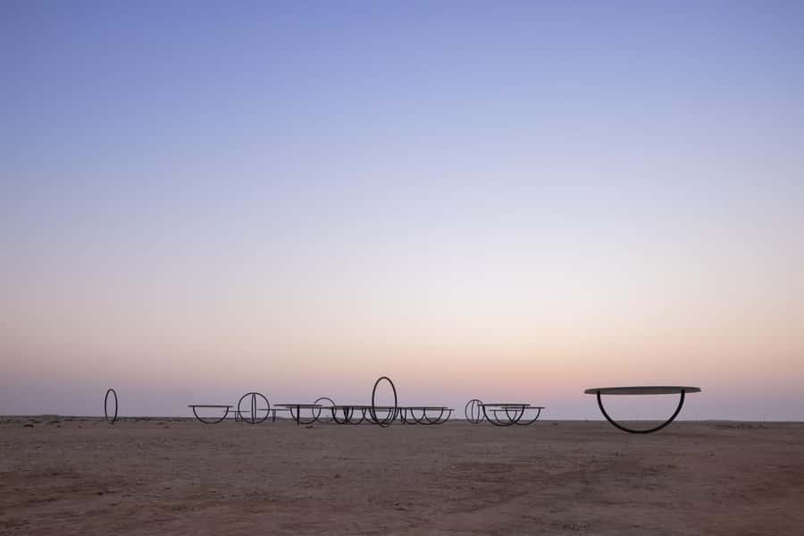 North of Qatar: Olafur Eliasson Exibit, Zubara fort & jumail - The 75-minute drive from Doha