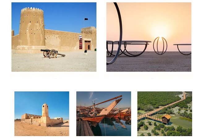 North of Qatar Tour to Olafur Eliasson Zubara Fort Jumail Village - Al Zubarah Fort and the UNESCO site