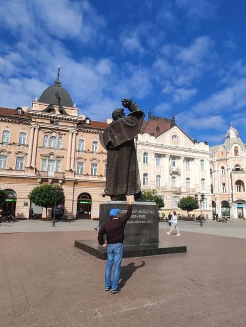Novi Sad: Walking Tour city center and Petrovaradin Fortress - Serbian National Theatre and the city’s public life