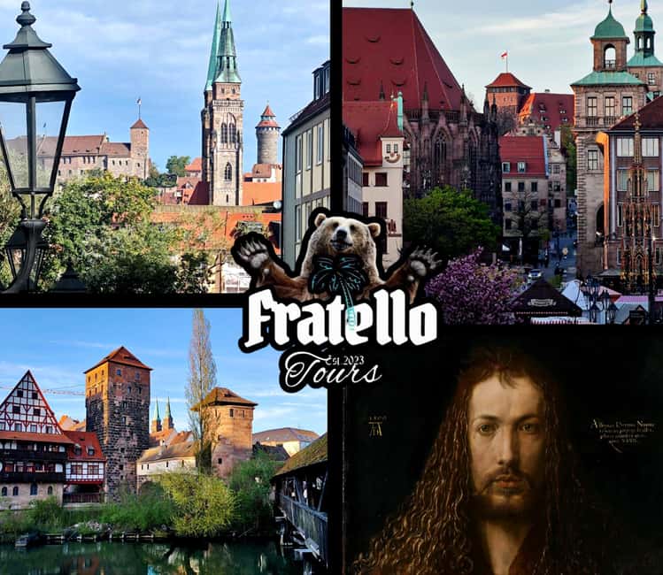 Nuremberg: Castle and Old Town Tour - incl. Tickets and red beer tasting - The deep well and Sinwell Tower