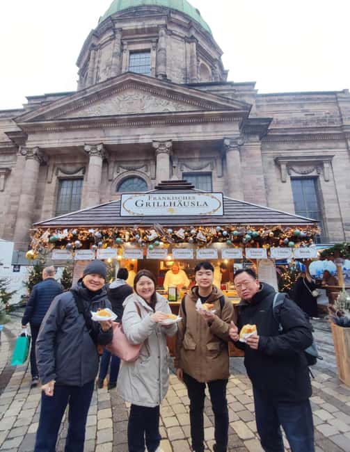 Nuremberg: Castle and Old Town Tour - incl. Tickets and red beer tasting - The Pegnitz, bridges, and the lower old town
