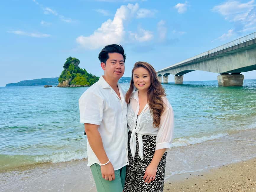 Okinawa Full Tour: Castle, Manza, Kouri, Aquarium & American - Cape Manzamo and the west coast