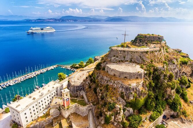 Old fortress and Corfu Old Town: History and culture - St. George Church and the high viewpoint